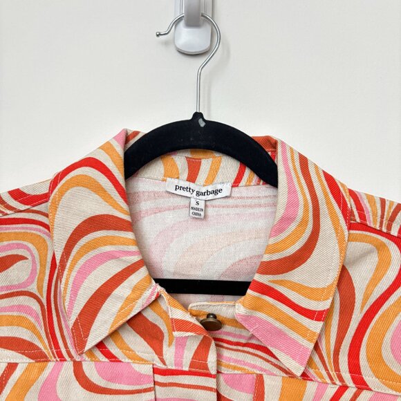 Pretty Garbage Denim Jacket - Picture 3 of 4